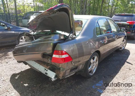 2006 Lexus Ls 430 from USA, damaged, VIN JTHBN36F465034427
